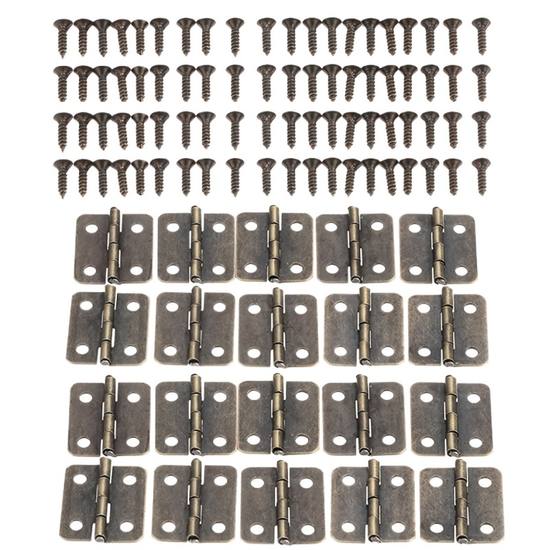 Furniture Hardware And Fittings - 20 Stuks Decoratieve Kleine Sieraden Houten