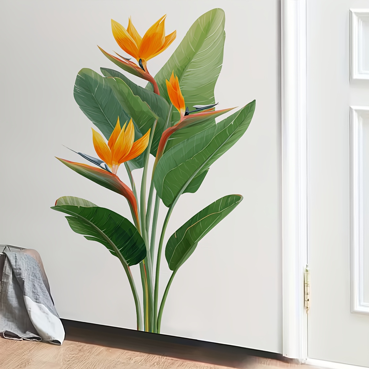 Furniture Paradise & Hardware Ghaziabad Reviews - 1 stuk Jungle Leaf muursticker, Paradijsvogel