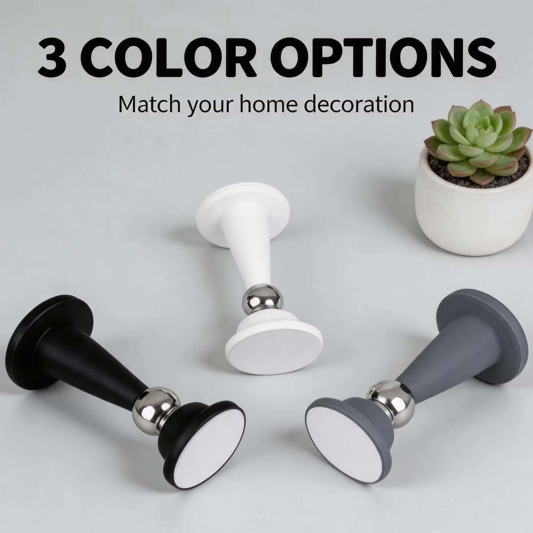 Furniture Hardware And Fittings - Siliconen deurstopper zonder boren/meubelbeslag voor deuren,