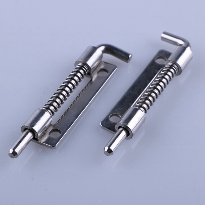 Barrel Bolt Slide - 10Pc 9cm Lange Zilveren Roestvrijstalen Deurgrendel