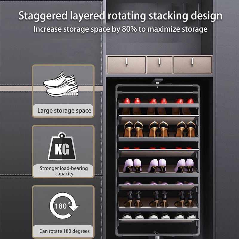 Draaiend Schoenenrek 360-Grade - Furniture Rotating Hardware recensie en prijs