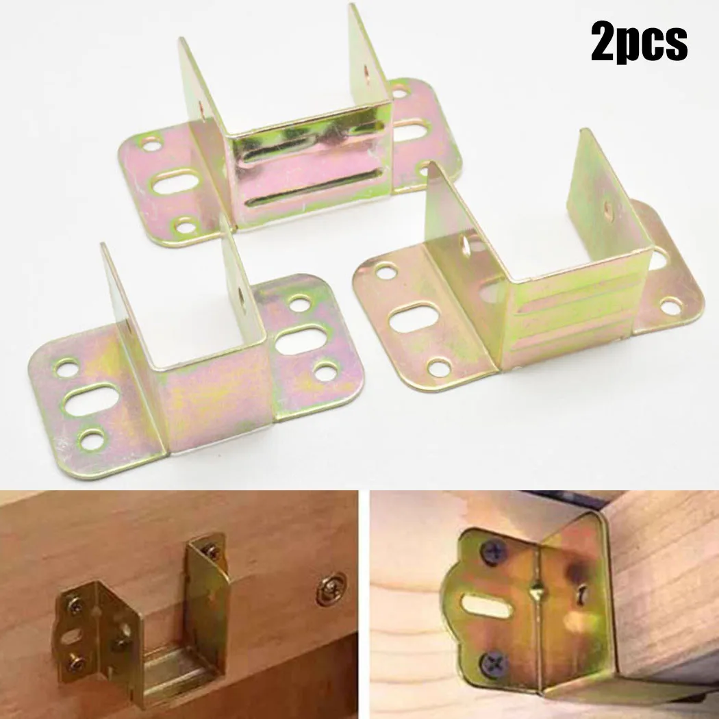 2 stks U-vormige Metalen Bedbe - Furniture Hardware And Fittings recensie en prijs