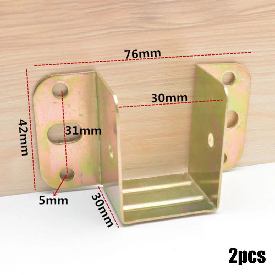2 stks U-vormige Metalen Bedbe - Furniture Hardware And Fittings recensie en prijs