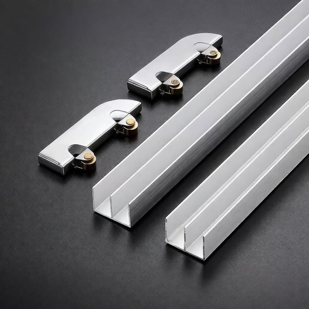 5 mm glazen schuifdeurprofiel  - Furniture Hardware And Fittings recensie en prijs