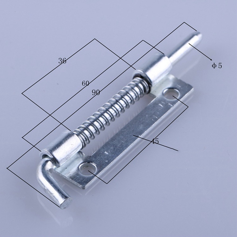 10Pc 9cm Lange Zilveren Roestv - Barrel Bolt Slide recensie en prijs