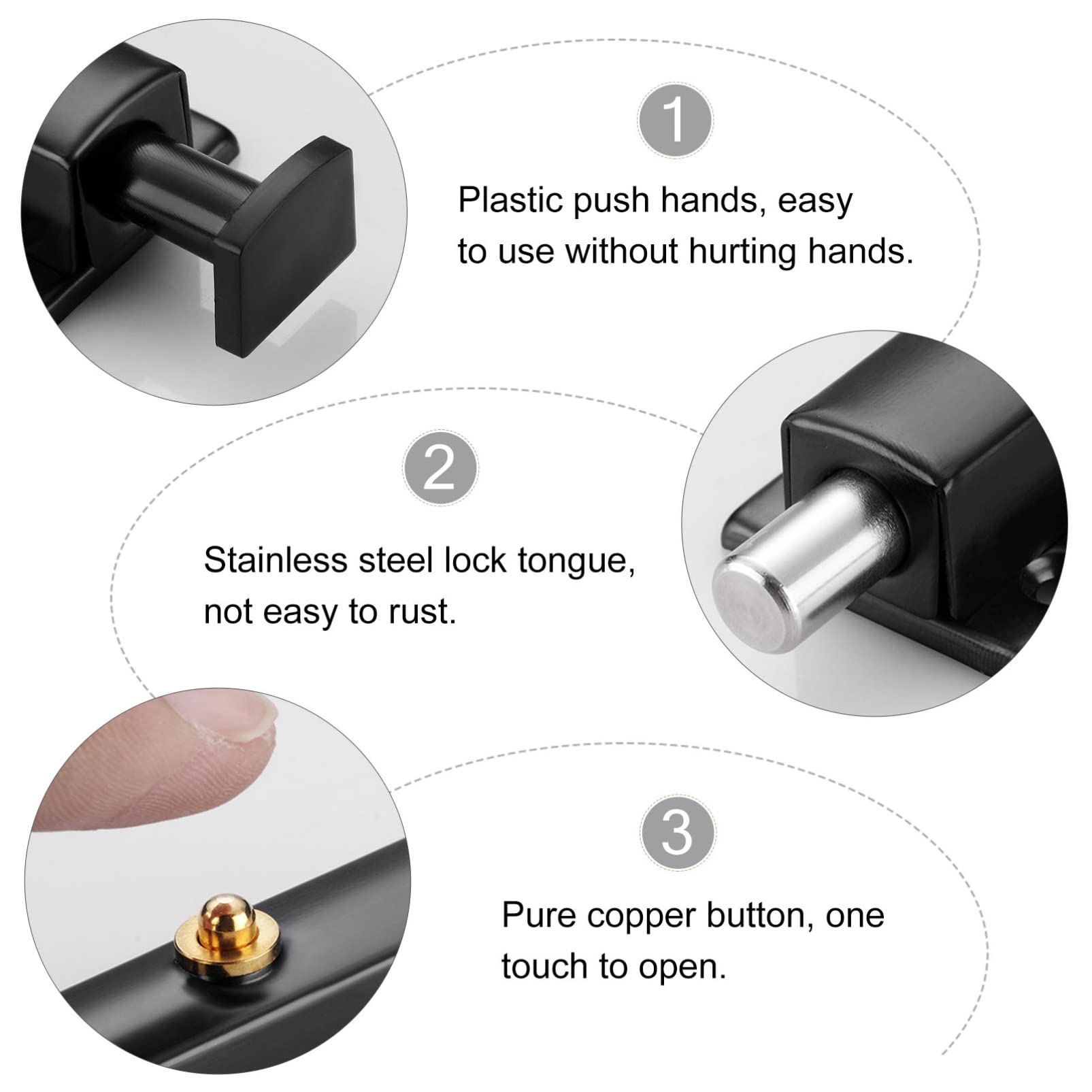 Poortvergrendelingen Roestvrij - Barrel Bolt Slide recensie en prijs
